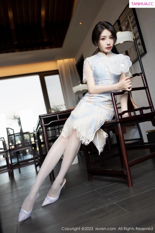 陈芝 芝芝Booty [XiuRen]高清写真图 2023.03.17 No.6434 徐莉芝Booty 旗袍美腿第26张图片